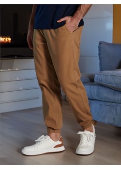 Sinsay - Spodnie jogger - beżowy ze sklepu Sinsay w kategorii Spodnie męskie - zdjęcie 184940732