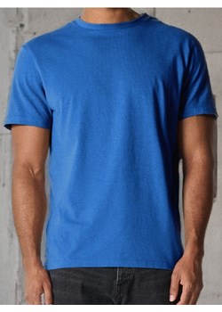 Sinsay - Koszulka basic - niebieski ze sklepu Sinsay w kategorii T-shirty męskie - zdjęcie 184940741