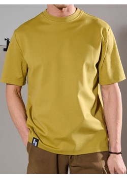 Sinsay - Bluza z krótkim rękawem - żółty ze sklepu Sinsay w kategorii Bluzy męskie - zdjęcie 184940983