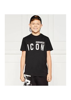 Dsquared2 T-shirt | Regular Fit ze sklepu Gomez Fashion Store w kategorii Bluzki dziewczęce - zdjęcie 184941500