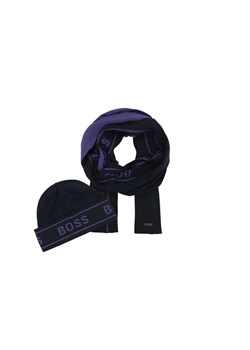 BOSS BLACK Szal + czapka Ulfino ze sklepu Gomez Fashion Store w kategorii Czapki zimowe męskie - zdjęcie 184941664