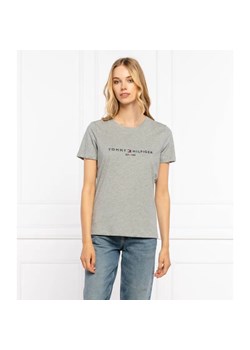 Tommy Hilfiger T-shirt | Regular Fit ze sklepu Gomez Fashion Store w kategorii Bluzki damskie - zdjęcie 184942054