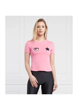 Chiara Ferragni T-shirt | Slim Fit ze sklepu Gomez Fashion Store w kategorii Bluzki damskie - zdjęcie 184942901