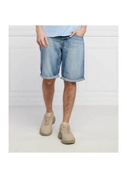 GUESS Szorty Sonny | Regular Fit | z dodatkiem lnu ze sklepu Gomez Fashion Store w kategorii Spodenki męskie - zdjęcie 184942980