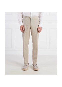 Oscar Jacobson Lniane spodnie | Regular Fit ze sklepu Gomez Fashion Store w kategorii Spodnie męskie - zdjęcie 184943031