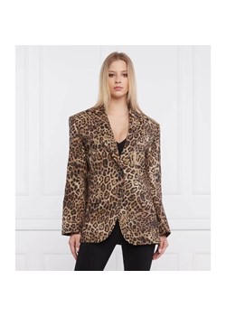 Pinko Lniana marynarka | Oversize fit ze sklepu Gomez Fashion Store w kategorii Marynarki damskie - zdjęcie 184943263