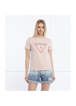 GUESS T-shirt | Regular Fit ze sklepu Gomez Fashion Store w kategorii Bluzki damskie - zdjęcie 184943910