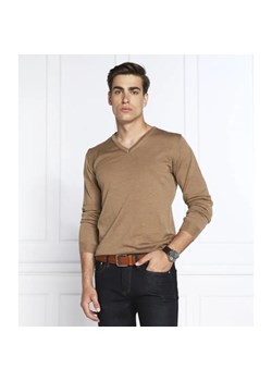 Oscar Jacobson Wełniany sweter | Regular Fit ze sklepu Gomez Fashion Store w kategorii Swetry męskie - zdjęcie 184943920
