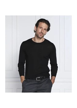 Oscar Jacobson Wełniany sweter Custer | Slim Fit ze sklepu Gomez Fashion Store w kategorii Swetry męskie - zdjęcie 184943962