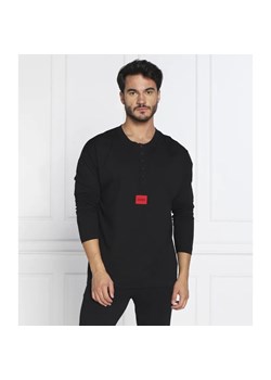 Hugo Bodywear Longsleeve Hero Henley | Regular Fit ze sklepu Gomez Fashion Store w kategorii T-shirty męskie - zdjęcie 184944134