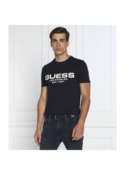 GUESS T-shirt Bertil | Regular Fit ze sklepu Gomez Fashion Store w kategorii T-shirty męskie - zdjęcie 184944184