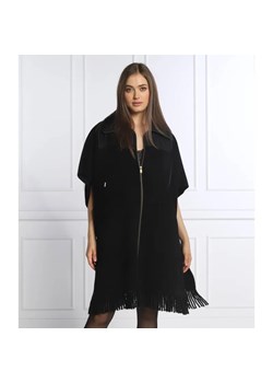 Pinko Wełniane ponczo MARA | Relaxed fit ze sklepu Gomez Fashion Store w kategorii Poncza - zdjęcie 184944310