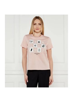 Weekend MaxMara T-shirt TEIERA | Regular Fit ze sklepu Gomez Fashion Store w kategorii Bluzki damskie - zdjęcie 184944321