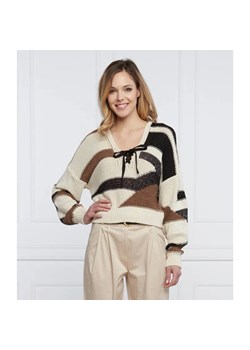 Liu Jo Sweter | Cropped Fit ze sklepu Gomez Fashion Store w kategorii Swetry damskie - zdjęcie 184944530