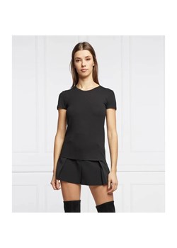Patrizia Pepe T-shirt MAGLIA | Regular Fit ze sklepu Gomez Fashion Store w kategorii Bluzki damskie - zdjęcie 184944600