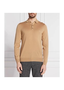 BOSS BLACK Wełniane polo | Regular Fit ze sklepu Gomez Fashion Store w kategorii T-shirty męskie - zdjęcie 184944752
