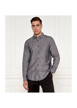Calvin Klein Lniana koszula | Slim Fit ze sklepu Gomez Fashion Store w kategorii Koszule męskie - zdjęcie 184945253