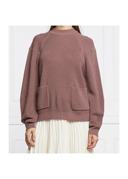 Joop! Wełniany sweter | Relaxed fit ze sklepu Gomez Fashion Store w kategorii Swetry damskie - zdjęcie 184945310