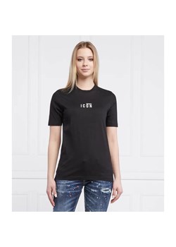 Dsquared2 T-shirt Renny | Regular Fit ze sklepu Gomez Fashion Store w kategorii Bluzki damskie - zdjęcie 184945384