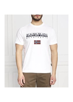 Napapijri T-shirt s-ayas | Regular Fit ze sklepu Gomez Fashion Store w kategorii T-shirty męskie - zdjęcie 184945661