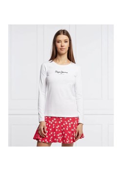 Pepe Jeans London Bluzka NEW VIRGINIA | Slim Fit ze sklepu Gomez Fashion Store w kategorii Bluzki damskie - zdjęcie 184946053