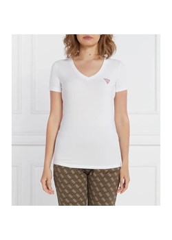 GUESS T-shirt VN MINI TRIANGLE | Slim Fit ze sklepu Gomez Fashion Store w kategorii Bluzki damskie - zdjęcie 184946182