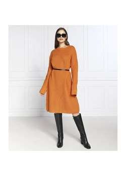 Silvian Heach Sukienka GIUKI | z dodatkiem wełny ze sklepu Gomez Fashion Store w kategorii Sukienki - zdjęcie 184947343