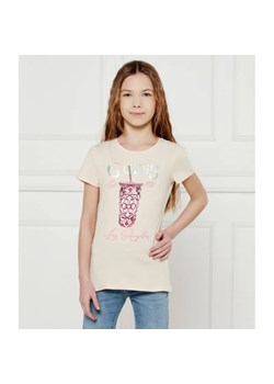 Guess T-shirt | Regular Fit ze sklepu Gomez Fashion Store w kategorii Bluzki dziewczęce - zdjęcie 184947571