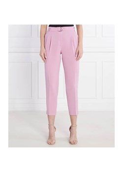BOSS BLACK Spodnie z paskiem Tapia | Regular Fit ze sklepu Gomez Fashion Store w kategorii Spodnie damskie - zdjęcie 184948070