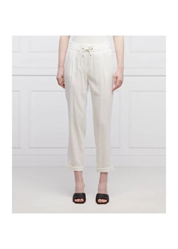 Marc Cain Lniane spodnie | Relaxed fit ze sklepu Gomez Fashion Store w kategorii Spodnie damskie - zdjęcie 184948191