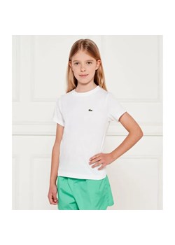Lacoste T-shirt | Regular Fit ze sklepu Gomez Fashion Store w kategorii Bluzki dziewczęce - zdjęcie 184948573
