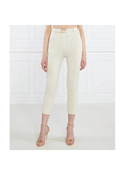 Pinko Spodnie z paskiem POTENZA | Cropped Fit ze sklepu Gomez Fashion Store w kategorii Spodnie damskie - zdjęcie 184948590