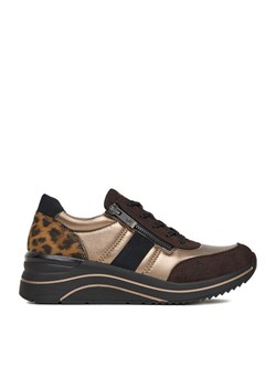 Remonte Sneakersy D0T09-91 Brązowy ze sklepu MODIVO w kategorii Buty sportowe damskie - zdjęcie 184949863