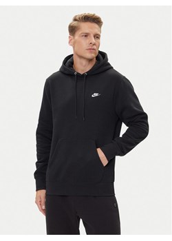 Nike Bluza Club Ft FN3859 Czarny Regular Fit ze sklepu MODIVO w kategorii Bluzy męskie - zdjęcie 184950033