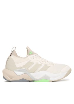 adidas Buty na siłownię Rapidmove ADV 2 HIIT training JS3171 Beżowy ze sklepu MODIVO w kategorii Buty sportowe damskie - zdjęcie 184950041
