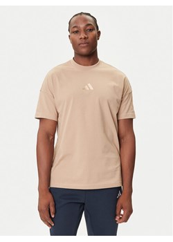 adidas T-Shirt ALL SZN JX5083 Beżowy Loose Fit - id: 0000305175571 - marki adidas - 184950091 adidas T-Shirt ALL SZN JX5083 Beżowy Loose Fit ze sklepu MODIVO w kategorii T-shirty męskie - zdjęcie 184950091