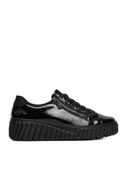 Rieker Sneakersy N2501-00 Czarny ze sklepu MODIVO w kategorii Buty sportowe damskie - zdjęcie 184950094