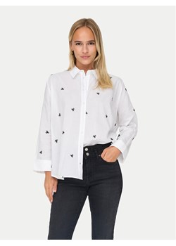 ONLY Koszula 15283743 Biały Box Fit ze sklepu MODIVO w kategorii Koszule damskie - zdjęcie 184950141