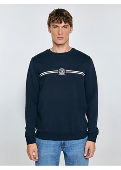 Bluza męska z haftem granatowa Daniel 403 ze sklepu Big Star w kategorii Bluzy męskie - zdjęcie 184952630
