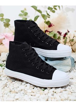 Royalfashion Wysokie trampki damskie Hirria ze sklepu royalfashion.pl w kategorii Trampki damskie - zdjęcie 184952703