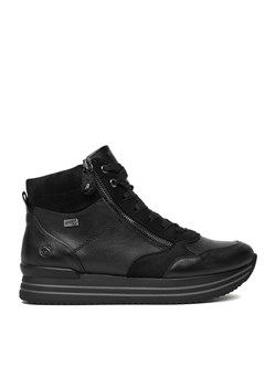Sneakersy Remonte D1371-00 Czarny ze sklepu eobuwie.pl w kategorii Botki - zdjęcie 184952911