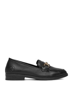 Loafersy Rieker 46262-01 Czarny ze sklepu eobuwie.pl w kategorii Mokasyny damskie - zdjęcie 184952964