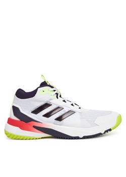 Buty halowe adidas Crazyflight 6 Mid HP7037 Biały ze sklepu eobuwie.pl w kategorii Buty sportowe męskie - zdjęcie 184953051