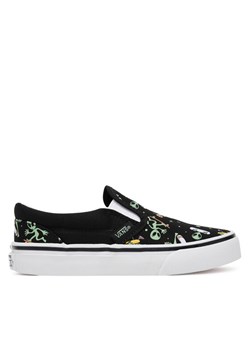 Tenisówki Vans Classic Slip-On VN000D0JYJ71 Czarny ze sklepu eobuwie.pl w kategorii Trampki dziecięce - zdjęcie 184953172
