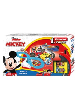 Carrera Tor wyścigowy &quot;CARRERA FIRST - Mickey&apos;s Fun Race&quot; - 3+ ze sklepu Limango Polska w kategorii Zabawki - zdjęcie 184954953