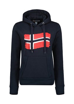 Geographical Norway Bluza &quot;Florence&quot; w kolorze granatowym ze sklepu Limango Polska w kategorii Bluzy damskie - zdjęcie 184955821