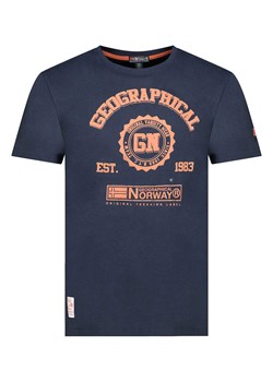 Geographical Norway Koszulka &quot;Jamilia&quot; w kolorze granatowym ze sklepu Limango Polska w kategorii T-shirty męskie - zdjęcie 184955923