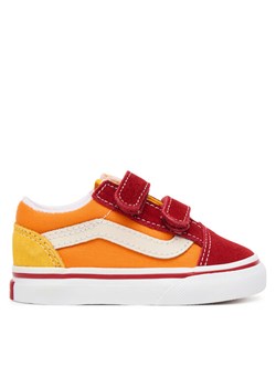 Vans Tenisówki Old Skool V Retro VN000CTG4481 Pomarańczowy ze sklepu MODIVO w kategorii Trampki dziecięce - zdjęcie 184957483