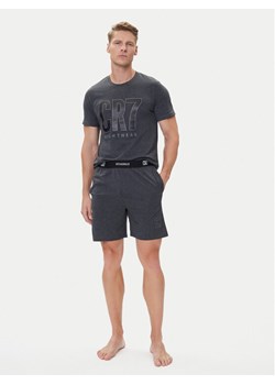 Cristiano Ronaldo CR7 Piżama 8730-41 Szary Regular Fit ze sklepu MODIVO w kategorii Piżamy męskie - zdjęcie 184957500