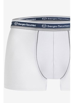 Sergio Tacchini bokserki męskie bawełniane białe 9000 SRT9000DG, Kolor biały, Rozmiar S, Sergio Tacchini ze sklepu Intymna w kategorii Majtki męskie - zdjęcie 184958663